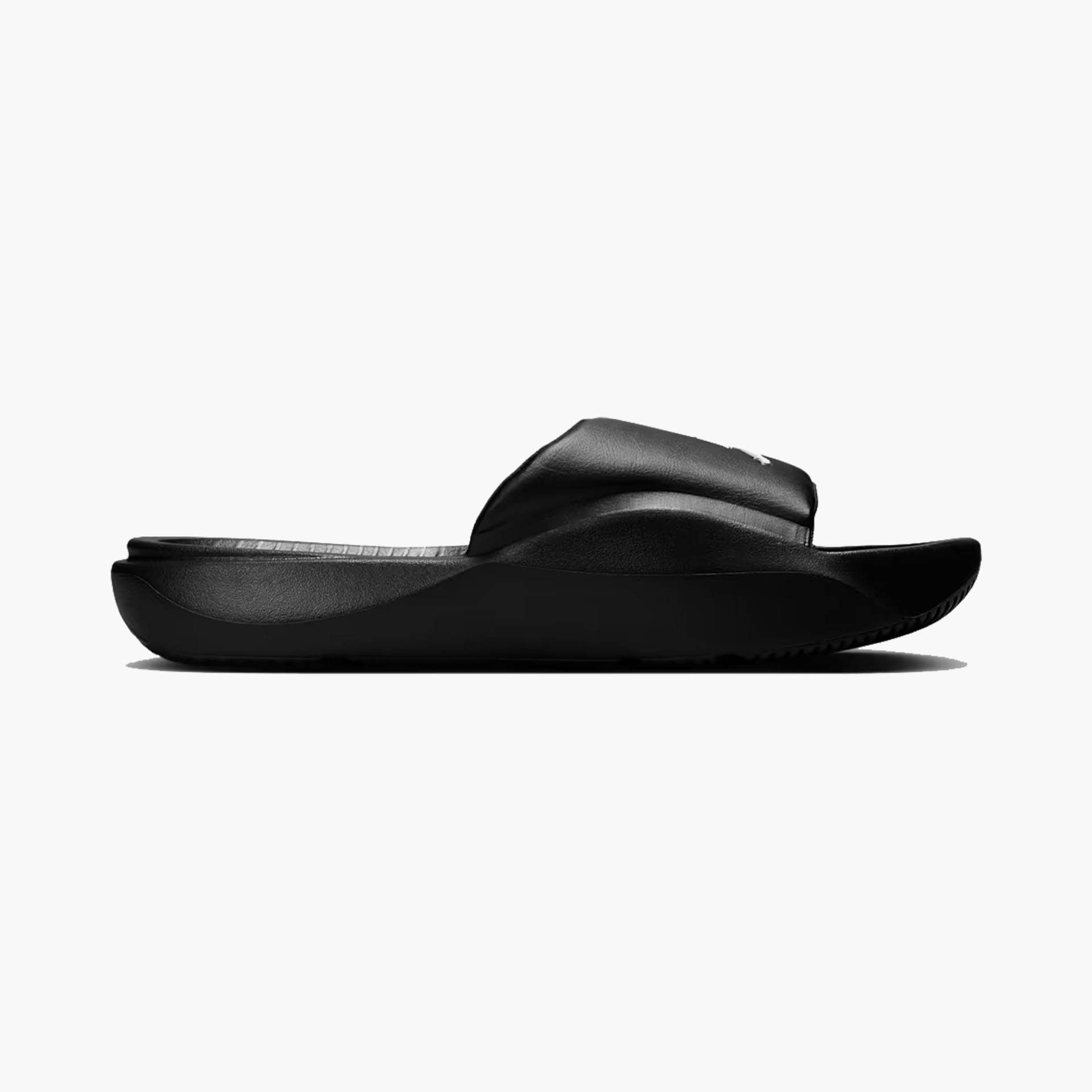 Chinelos Jordan Franchise Homem Pretos/Brancos