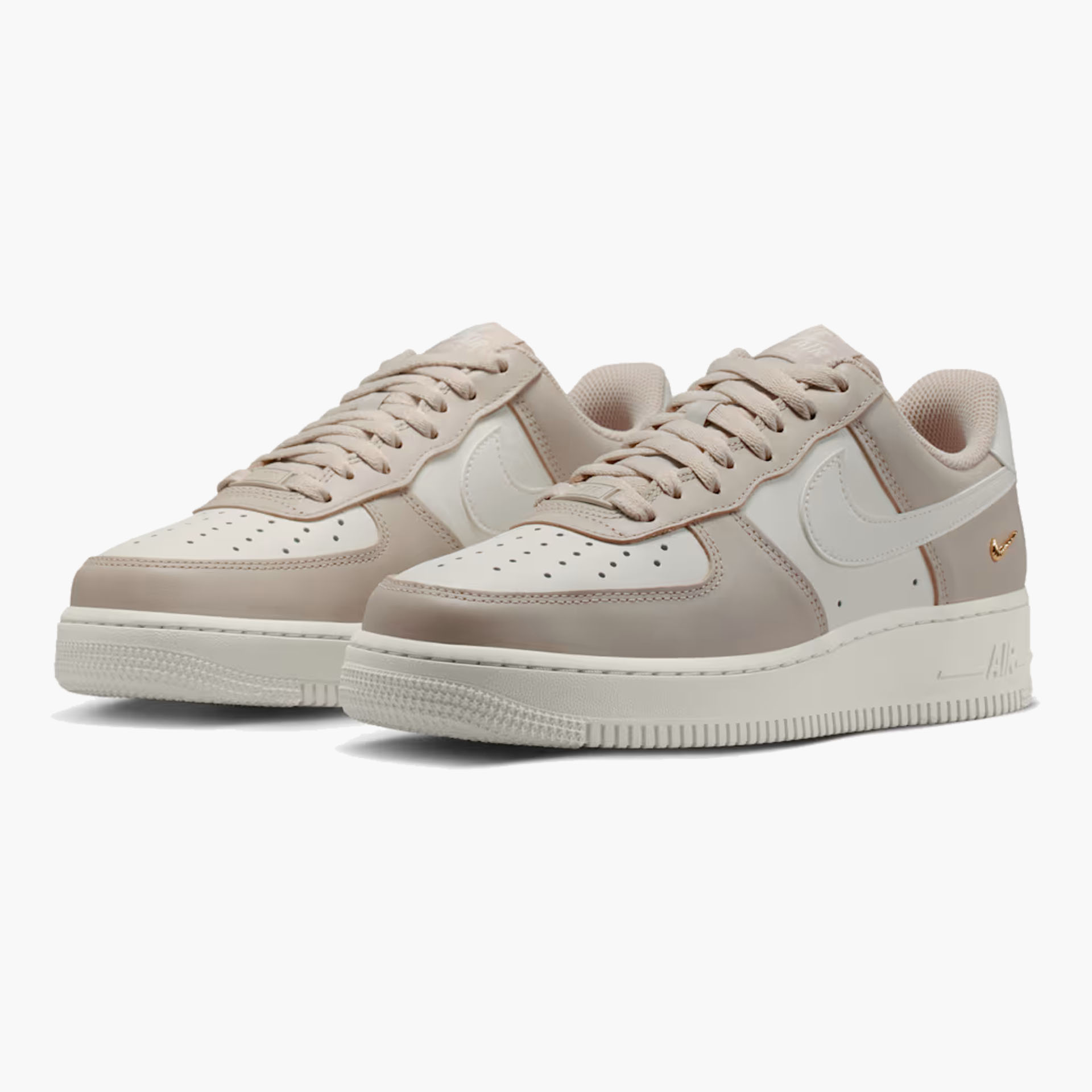 Sapatilhas Nike Air Force 1 '07 Bege para mulher