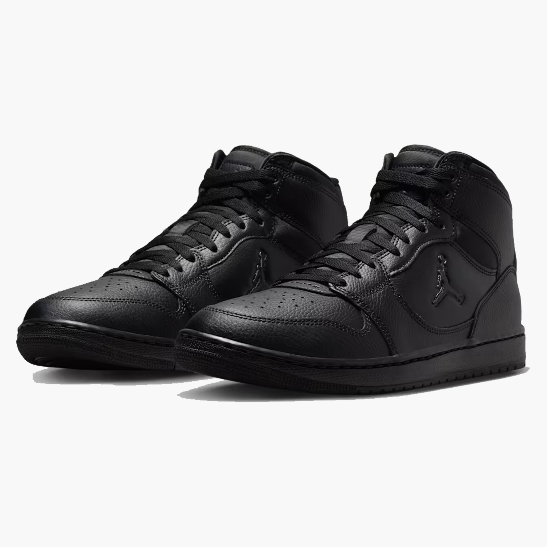 Sapatilhas Jordan Court Connect Mid para Homem Pretas