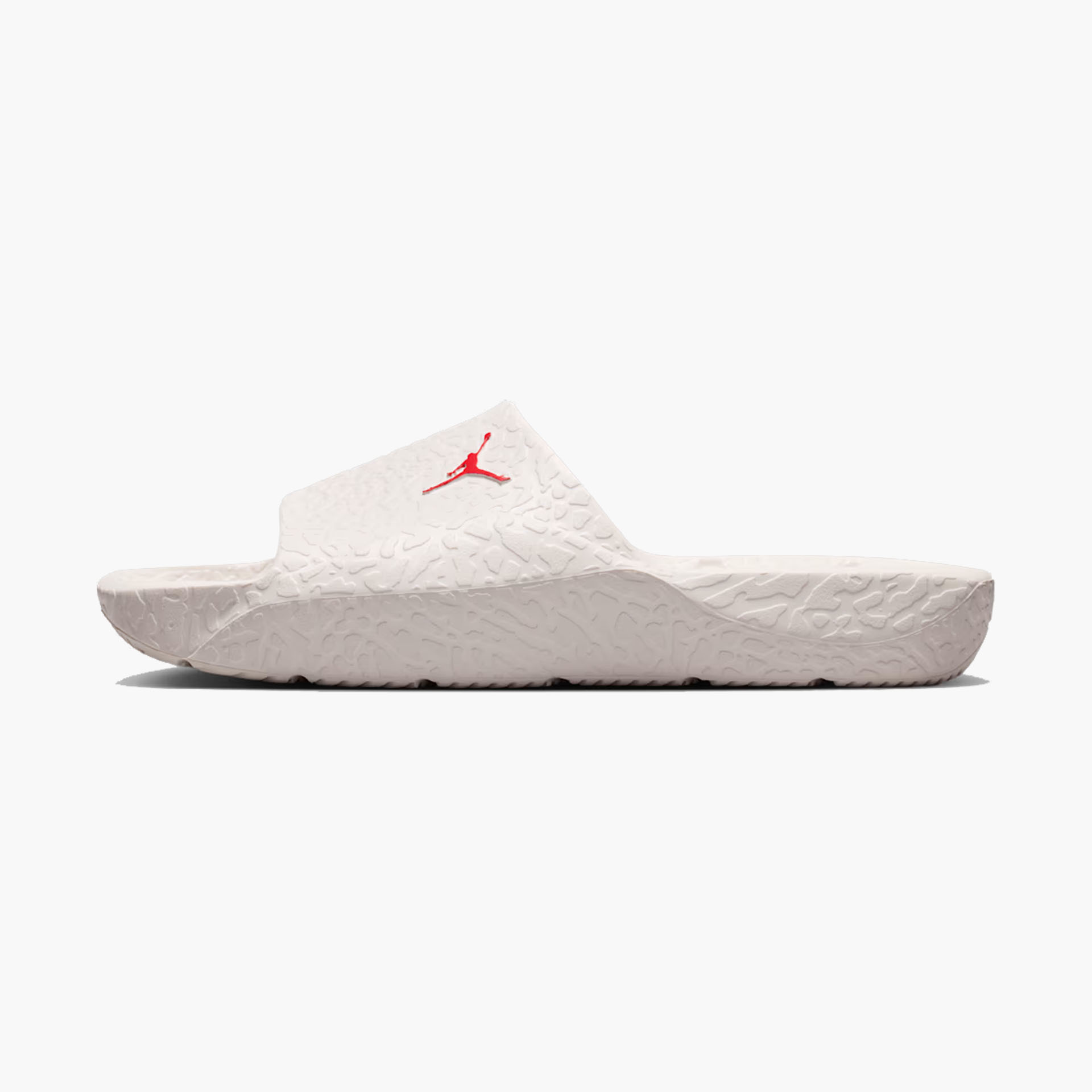 Chinelos Jordan Franchise Bege/Vermelho