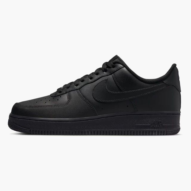 Sapatilhas Nike Air Force 1 '07 Homem Pretas Sapatilhas Nike Air Force 1 '07 Homem Pretas