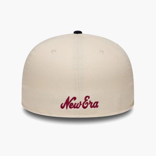 Boné New Era Patch Cord Cream & Black 59FIFTY Boné New Era Patch Cord Cream & Black 59FIFTY