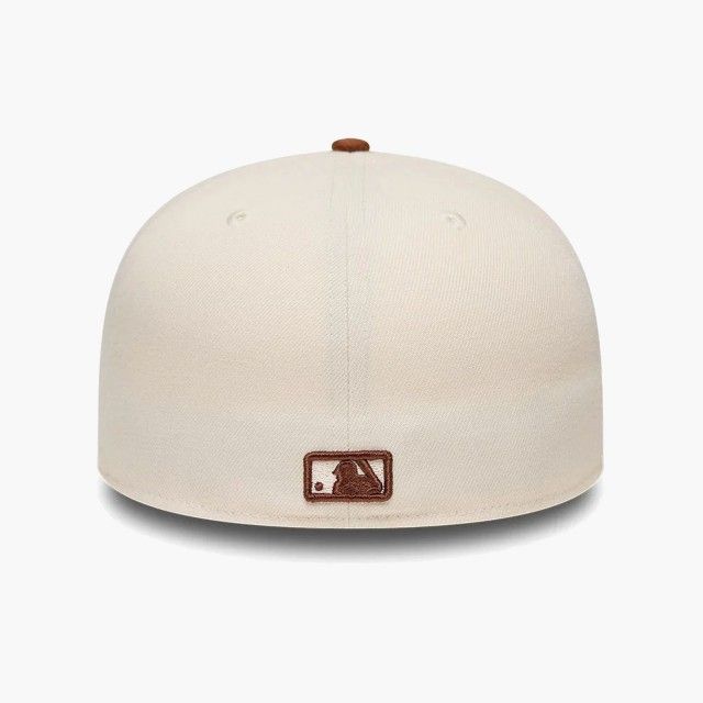 Bon� New Era New York Yankees MLB League Essential Cream & Brown 59FIFTY