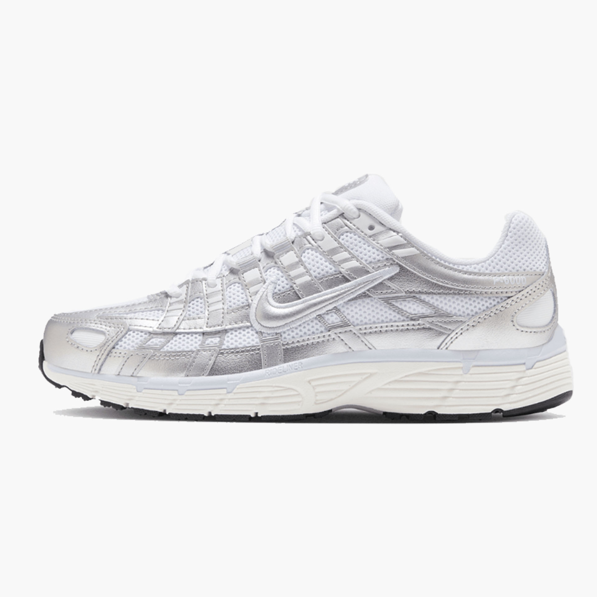 Nike - Sapatilhas P-6000 Prateadas e Brancas para Mulher