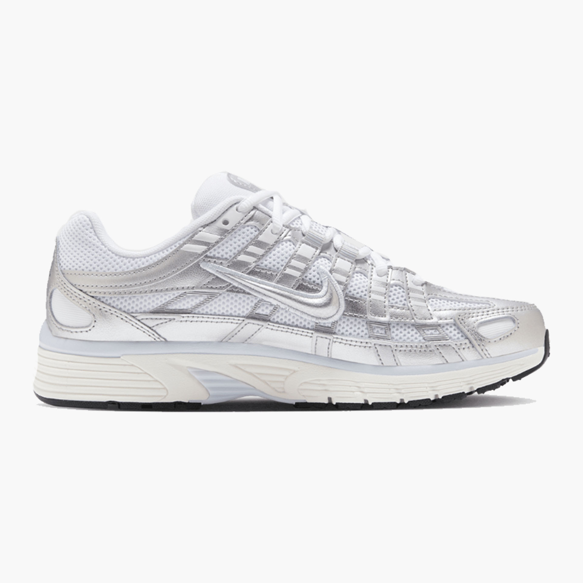 Nike - Sapatilhas P-6000 Prateadas e Brancas para Mulher