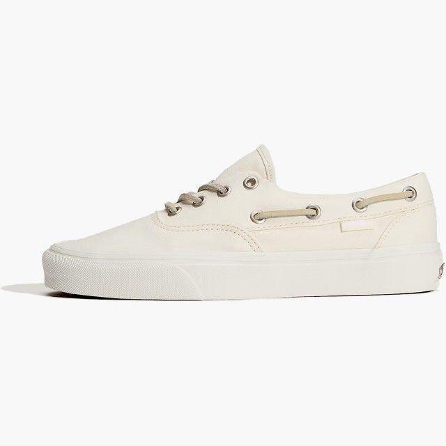 Sapatos de vela Vans Authentic em Branco Sapatos de vela Vans Authentic em Branco