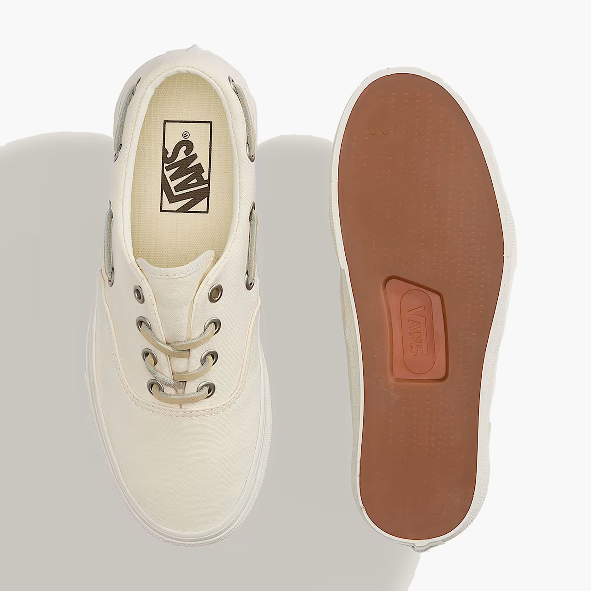 Sapatos de vela Vans Authentic em Branco