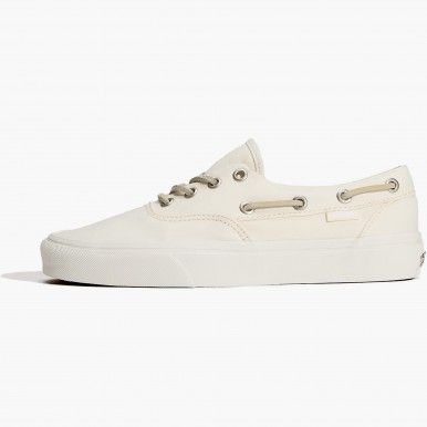 Sapatos de vela Vans Authentic em Branco Sapatos de vela Vans Authentic em Branco