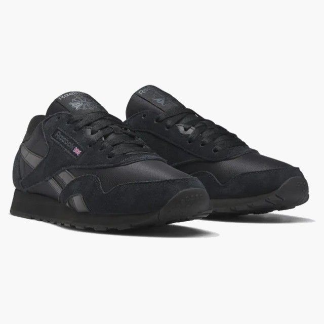 Sapatilhas Reebok Classic Nylon Homem Pretas Sapatilhas Reebok Classic Nylon Homem Pretas
