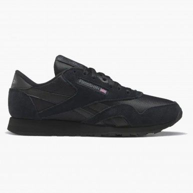 Sapatilhas Reebok Classic Nylon Homem Pretas Sapatilhas Reebok Classic Nylon Homem Pretas