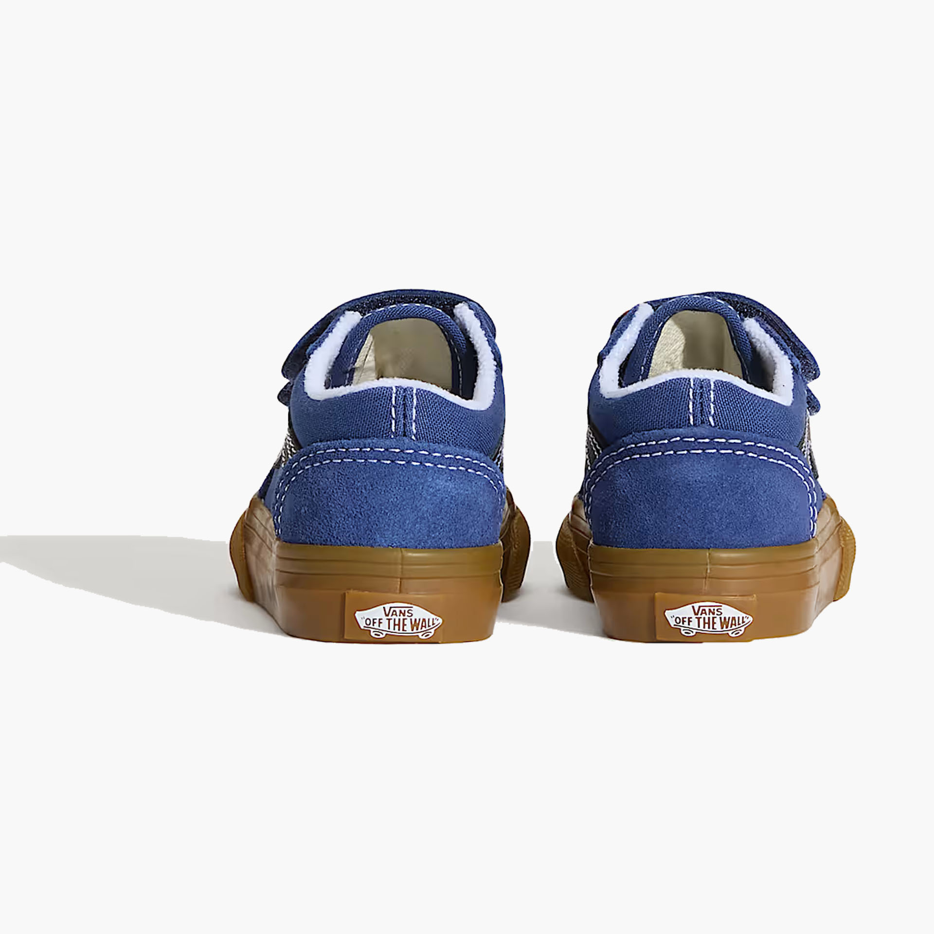 Sapatilhas Vans Old Skool Velcro Azuis para Bebé