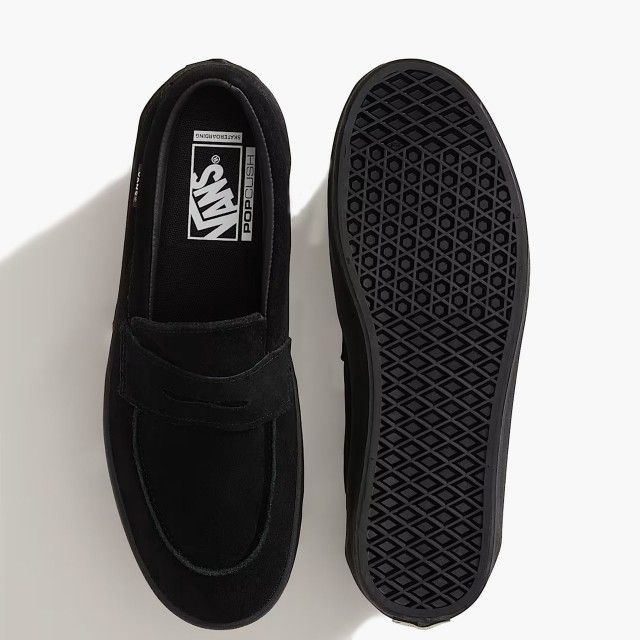 Sapatos Vans Skate Loafer "mocassins" Pretos Sapatos Vans Skate Loafer "mocassins" Pretos
