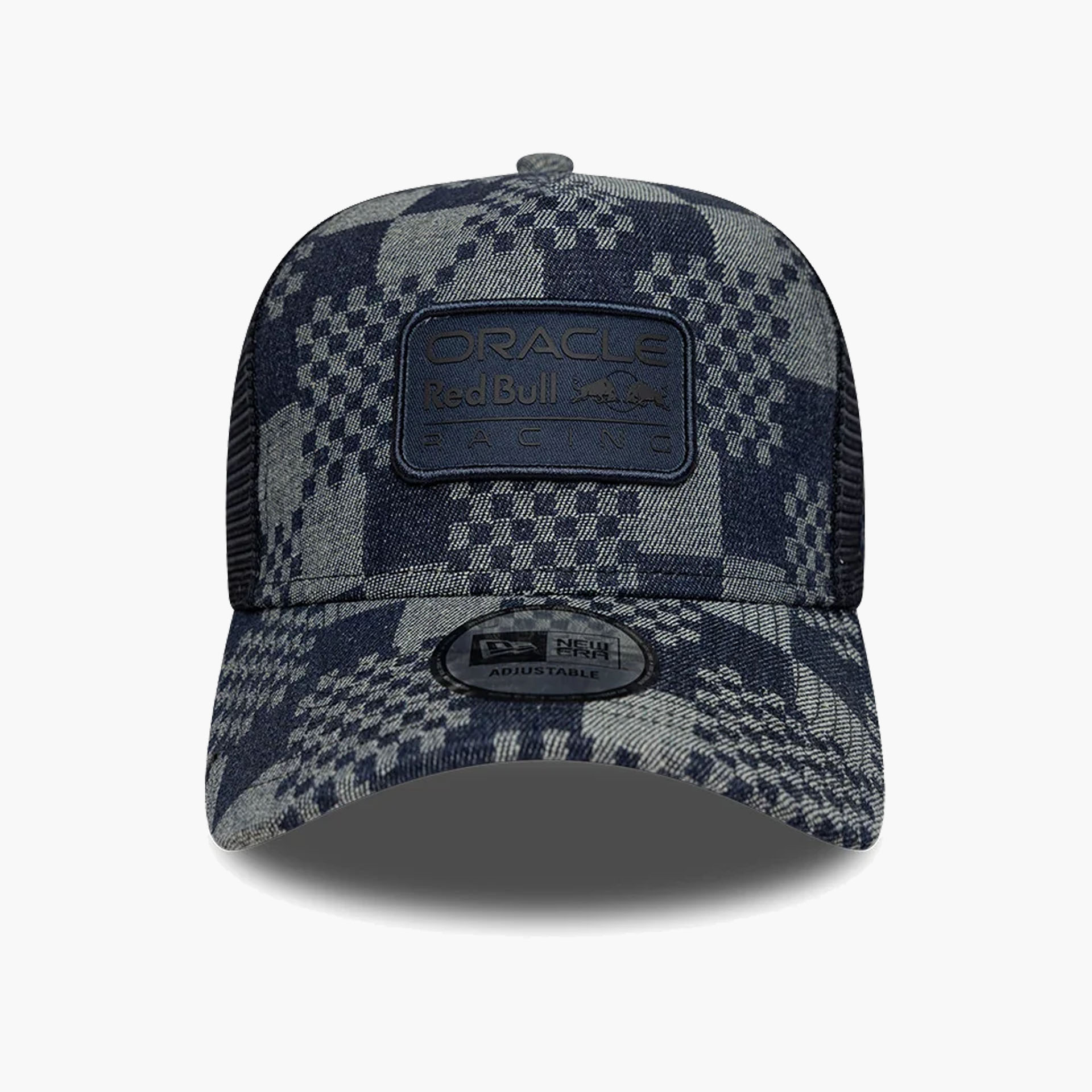 Boné New Era Red Bull Racing Patterned Denim Dark Blue 9FORTY