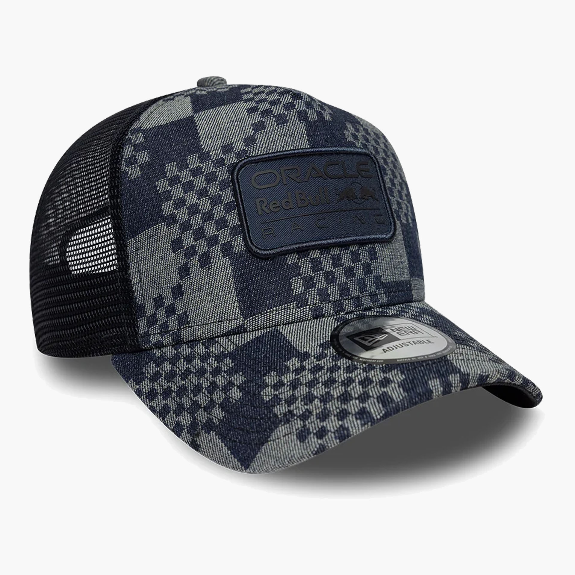 Boné New Era Red Bull Racing Patterned Denim Dark Blue 9FORTY