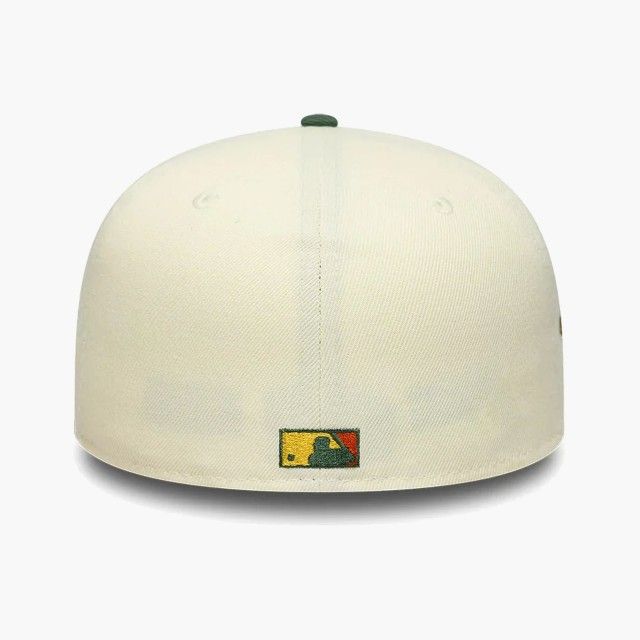 Bon� New Era LA Angels MLB Pin Cream & Dark Green 59FIFTY