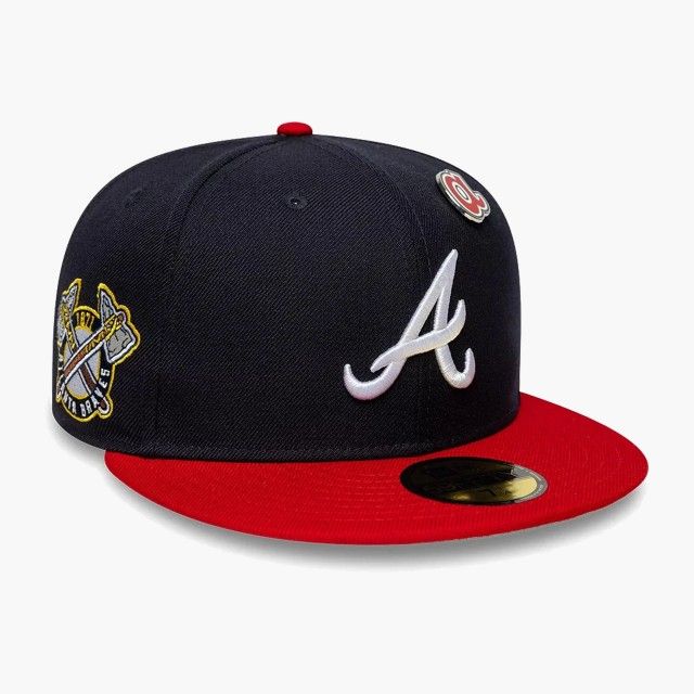 Bon� New Era Atlanta Braves MLB Icon Navy & Red 59FIFTY