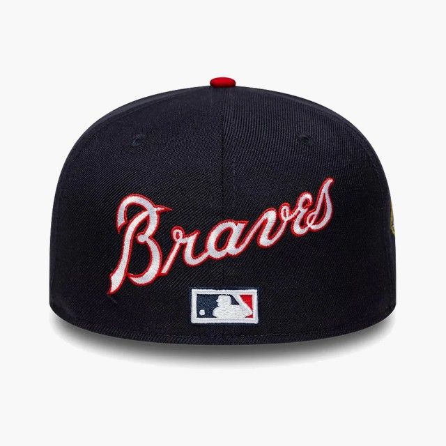 Bon� New Era Atlanta Braves MLB Icon Navy & Red 59FIFTY