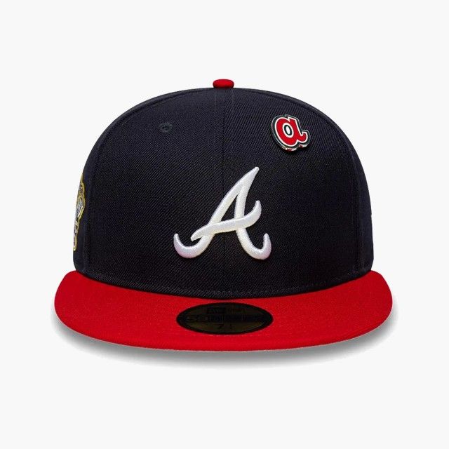 Bon� New Era Atlanta Braves MLB Icon Navy & Red 59FIFTY