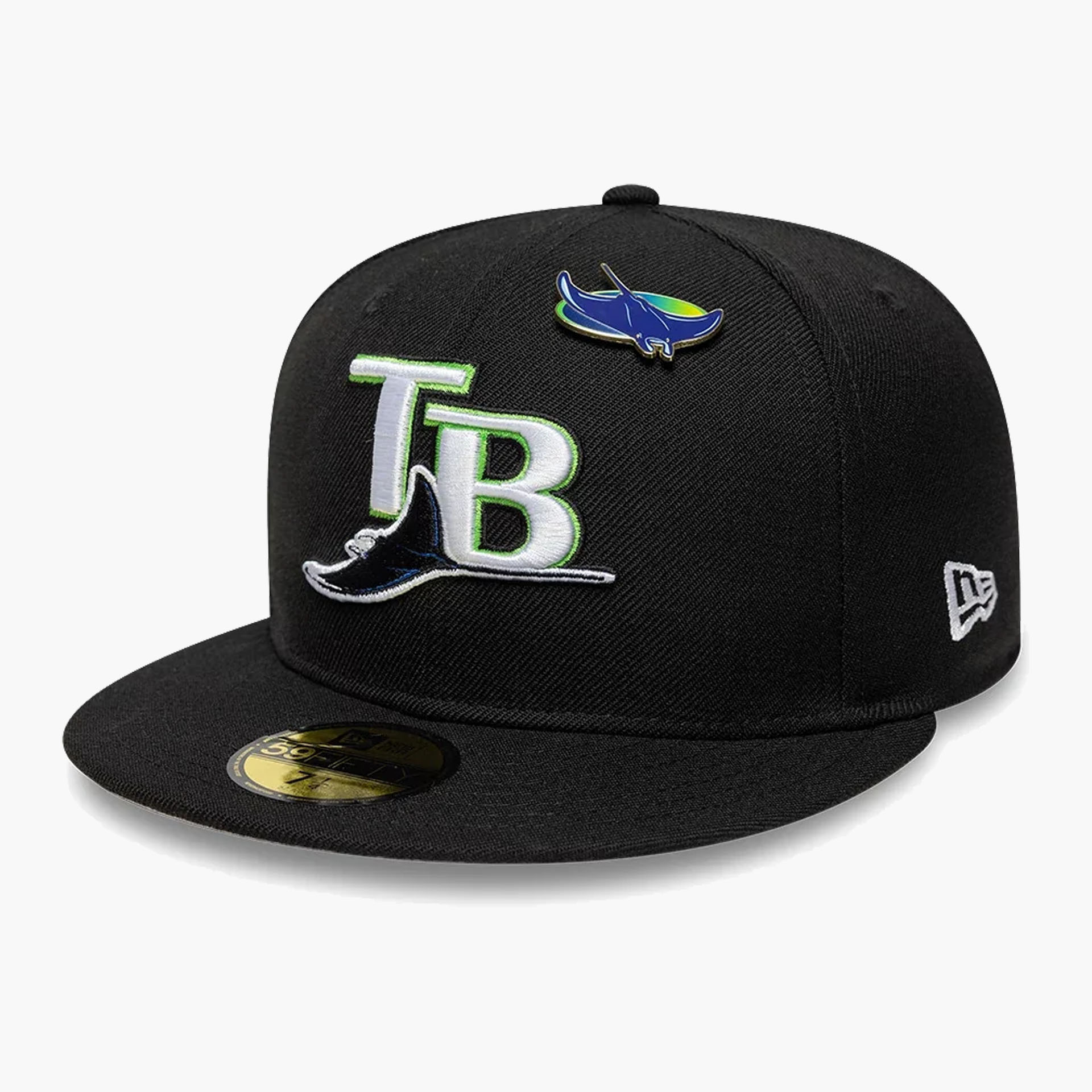 Boné New Era Tampa Bay Rays MLB Icon Black 59FIFTY