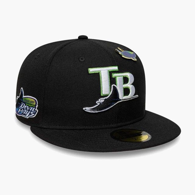 Bon� New Era Tampa Bay Rays MLB Icon Black 59FIFTY