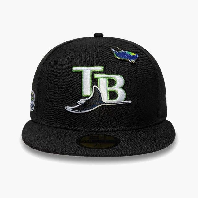 Bon� New Era Tampa Bay Rays MLB Icon Black 59FIFTY