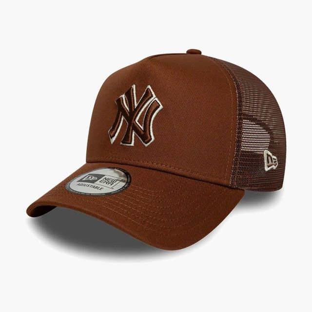 Boné New Era New York Yankees MLB Outline Brown 9FORTY Boné New Era New York Yankees MLB Outline Brown 9FORTY