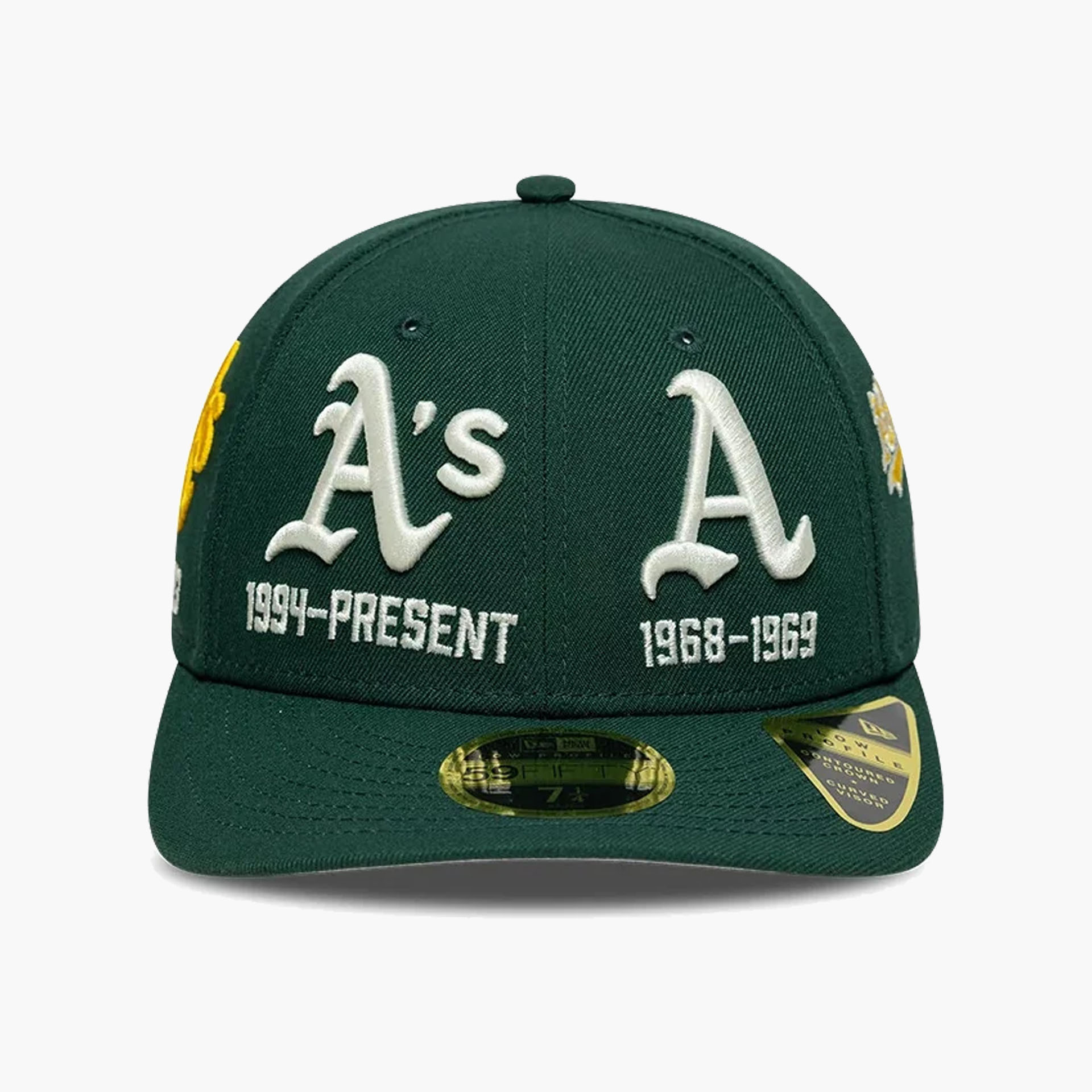 Boné New Era Athletics MLB Historic Dark Green Low Profile 59FIFTY