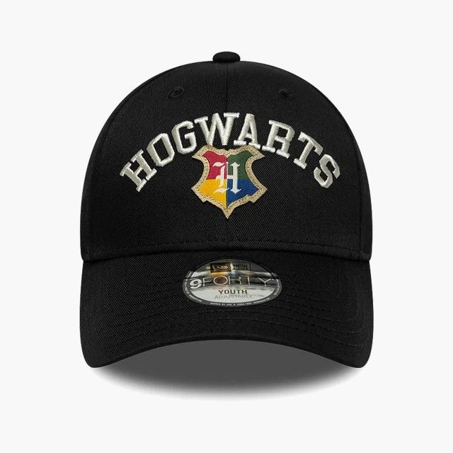 Bon� New Era Youth Harry Potter Hogwarts Black 9FORTY Crian�a