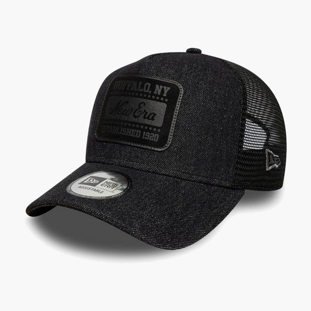 Boné New Era Patch Denim Black 9FORTY Boné New Era Patch Denim Black 9FORTY