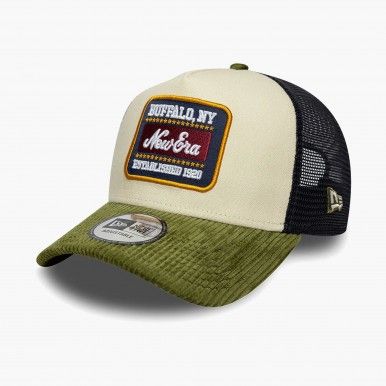 Bon� New Era Patch Cord Cream & Green 9FORTY