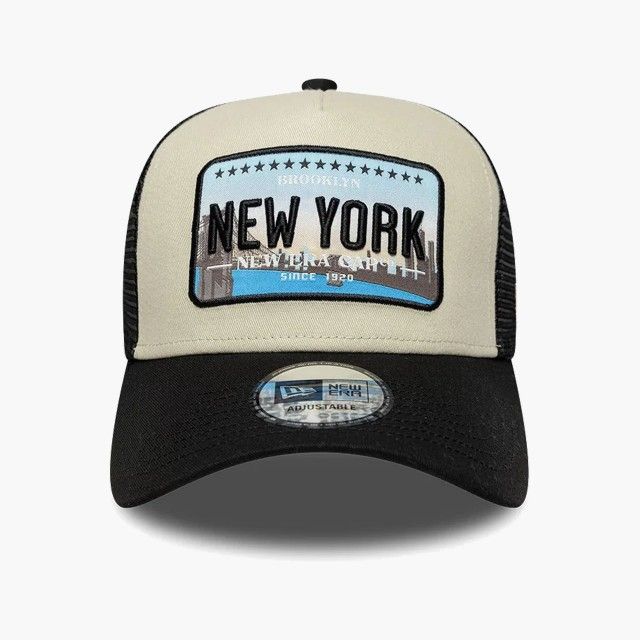 Boné New Era Licence Plate Black 9FORTY Boné New Era Licence Plate Black 9FORTY