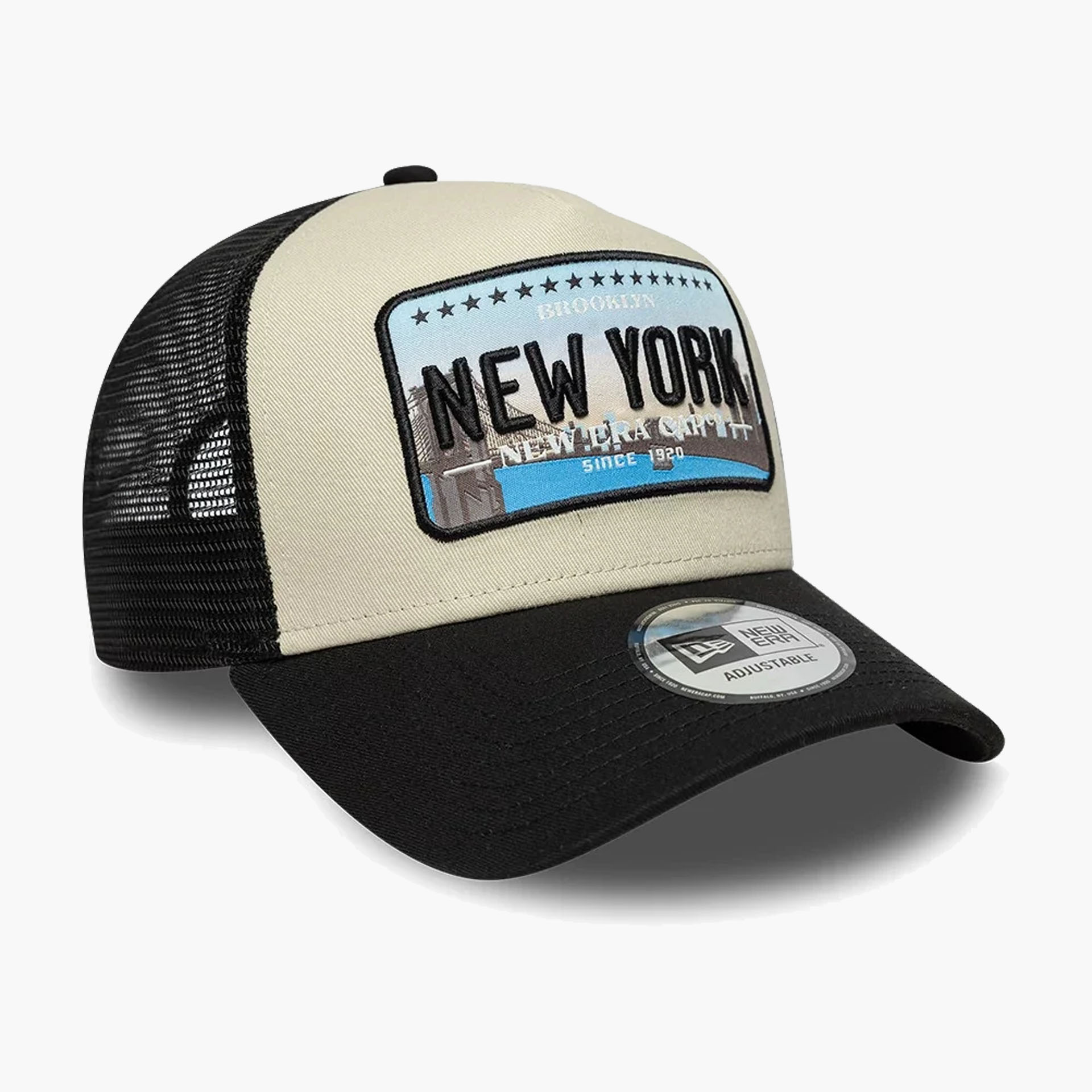 Boné New Era Licence Plate Black 9FORTY