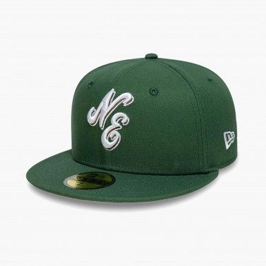 Bon� New Era Heritage Script Dark Green 59FIFTY