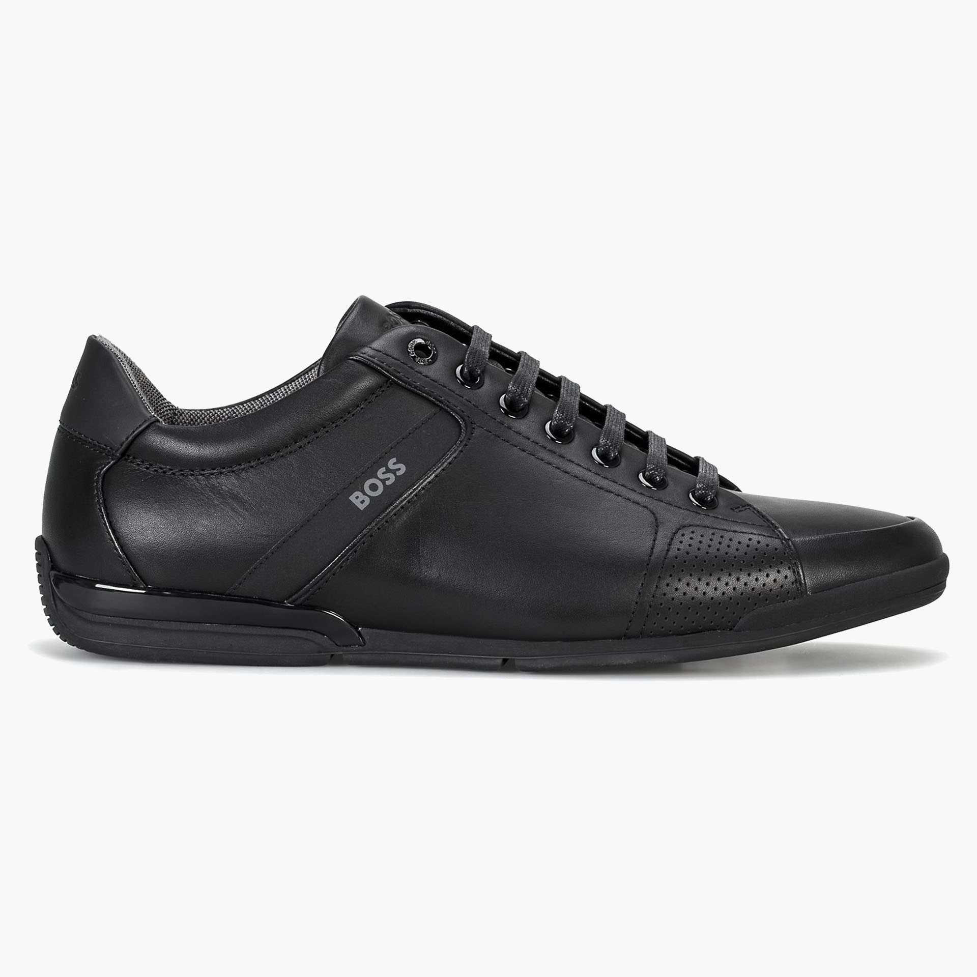Sapatilhas Boss Saturn Louwp Lux4 em pele para Homem