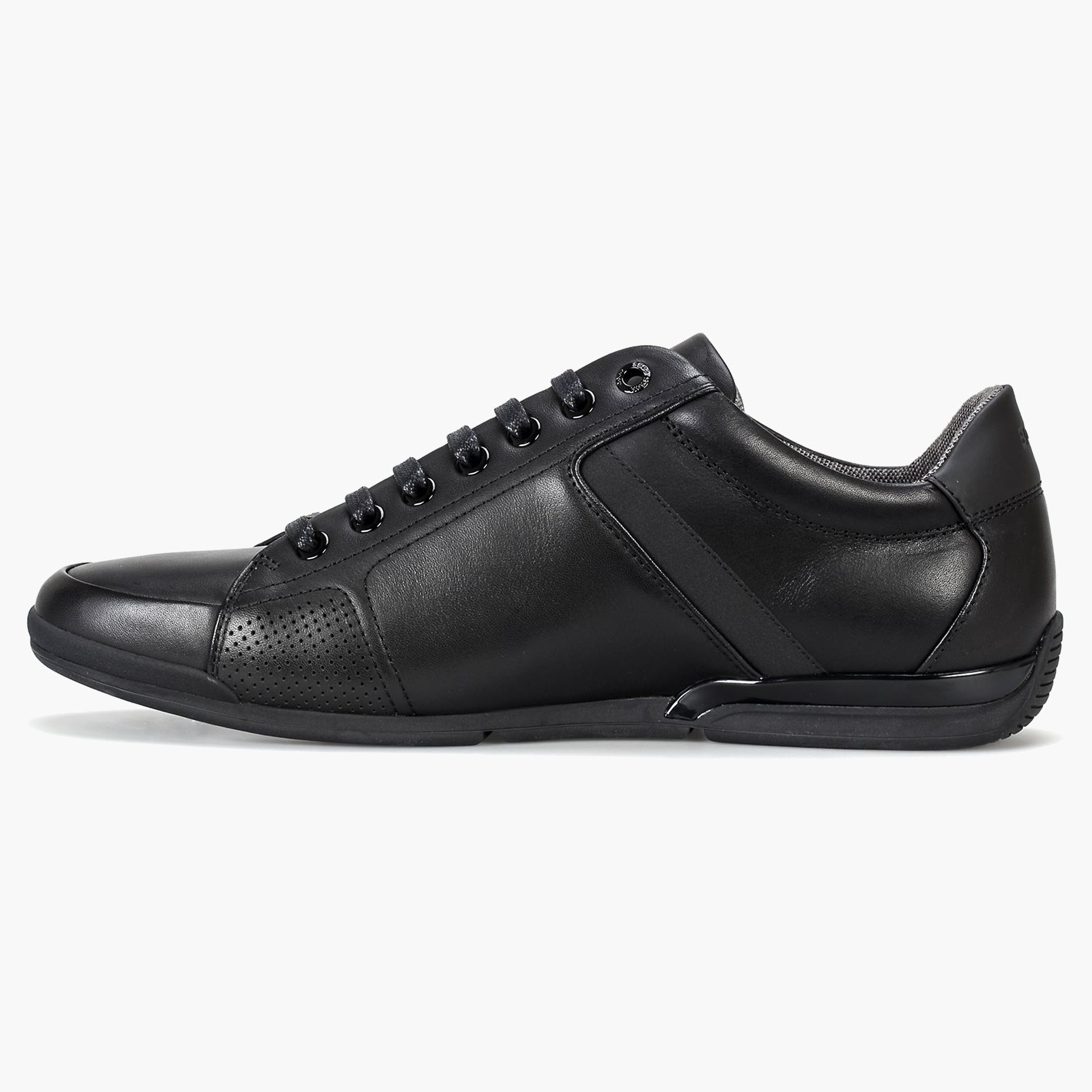 Sapatilhas Boss Saturn Louwp Lux4 em pele para Homem