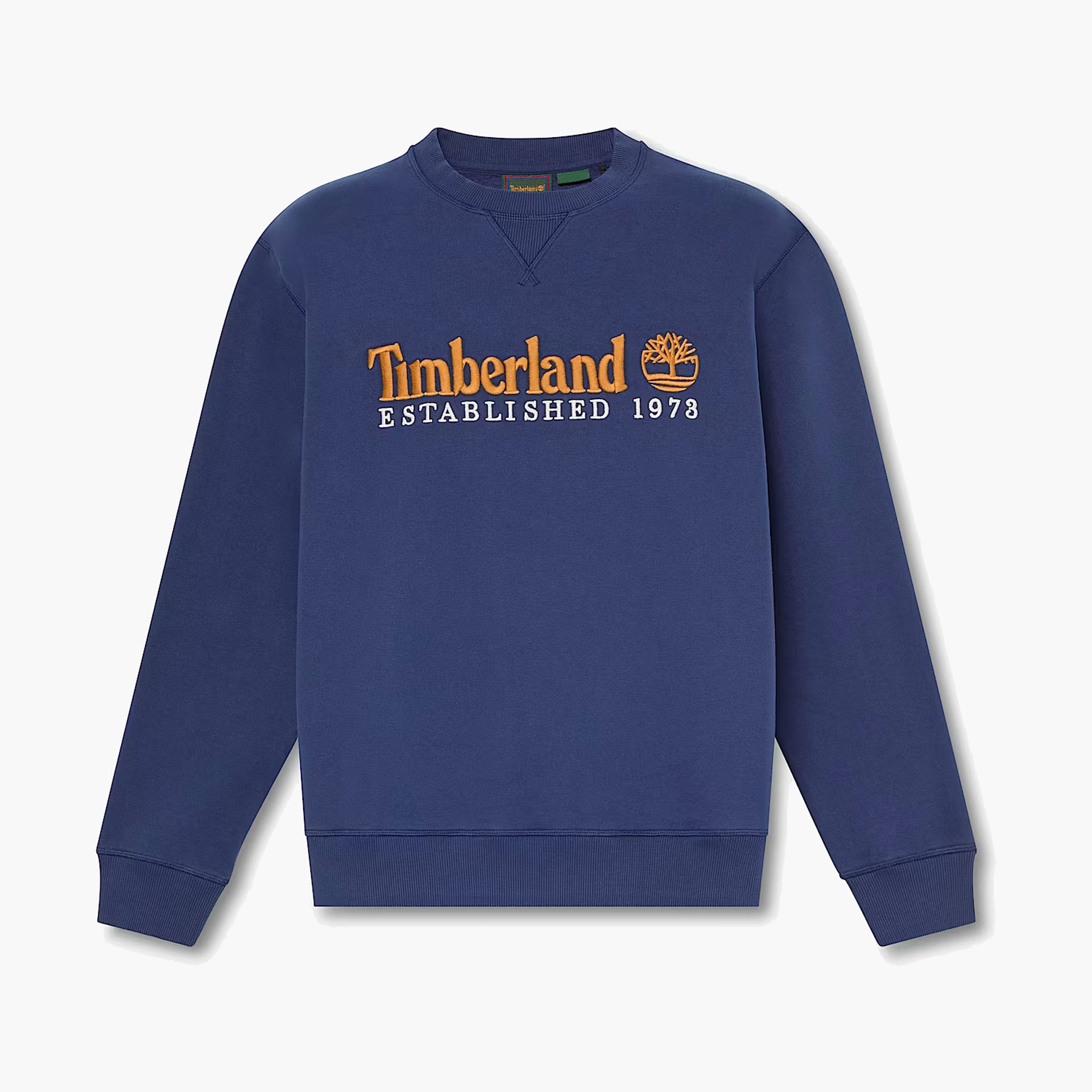 Timberland - Camisola Gola Redonda Established 1973 (Azul Escuro)