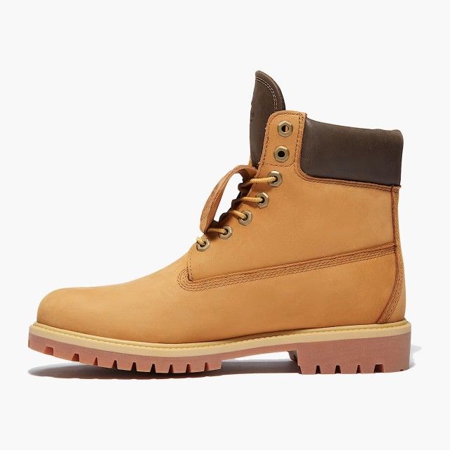 Bota Timberland Impermeável Premium para Homem em amarelo Bota Timberland Impermeável Premium para Homem em amarelo
