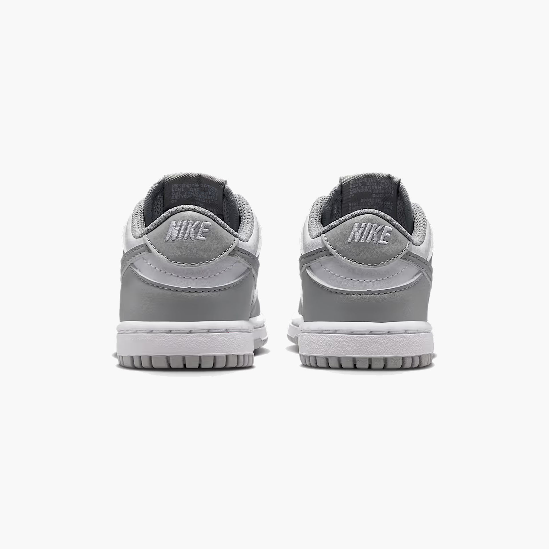 Sapatilhas Nike Dunk Low para Bebé - Cinzento/Branco